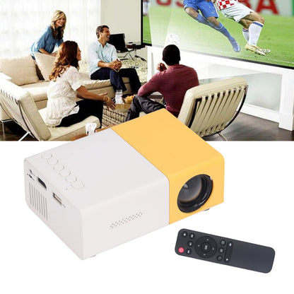 XJCX Smart Movie Projector, LED Pocket Video Projector, Portable Bluetooth Projector, 1920x1080 Resolution Large Screen Projector, Support Multimedia Interfaces for Notebook Computers(EU)