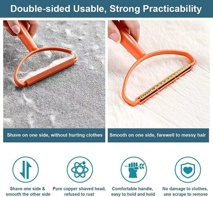 Lint Remover, Pet Hair Remover, Lint Shaver for Clothing, Lint Brush, Dog Hair Remover, Cat Hair Remover, Pilling Remover Clothes, Fuzz Fur Remover, Carpet Sofa Couch Lint -Multicolor - (2pcs)