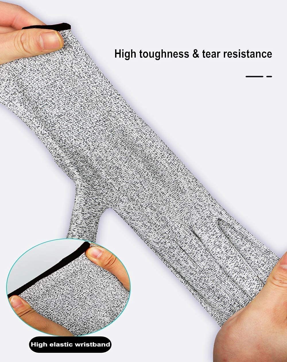Year High Performance Cut Resistant Gloves/Lightweight and Flexible Level 5 Protect Hands for Men and Women