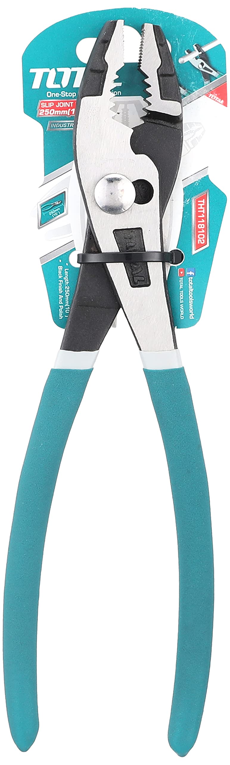 Total slip joint pliers 10 in tht118102