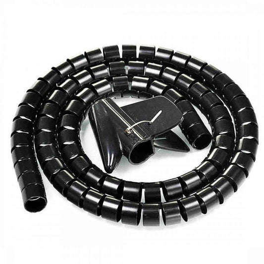 Cable Zipper Cord Organizer Wire Management (Black)