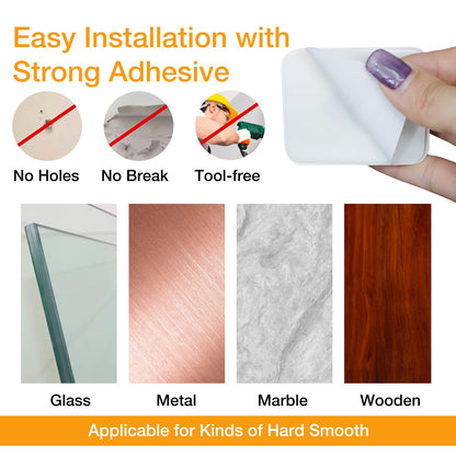 2 x Refrigerator Lock No Drilling with Key for Children & Pets, Fridge Child Lock for Washing Machine, Cupboards, Wardrobes, Toilets, Wine Cooler, Window (2 HP White with Key)