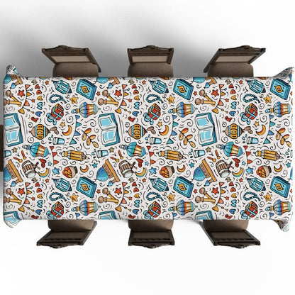 Islamic Unique Tablecloth Waterproof
