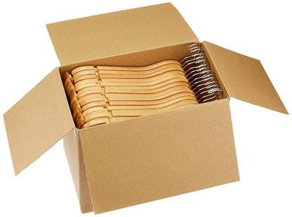 12 Pieces -wooden Cloth Hangers