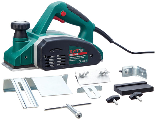 DWT Utilitarian Green 82mm 650W Hardware Planer HB02-82B