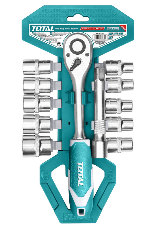 Total 12PCS 1/2 Socket Set THT141121