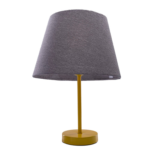 Nagafa Shop Martia TB2 High Quality Modern Design Table Lamp for Living Room, Bedroom, or Hall - Yellow Grey