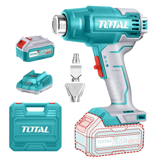 TOTAL TBLI20025 20V 100/200L/Min Cordless Lithium-Ion Heat Gun