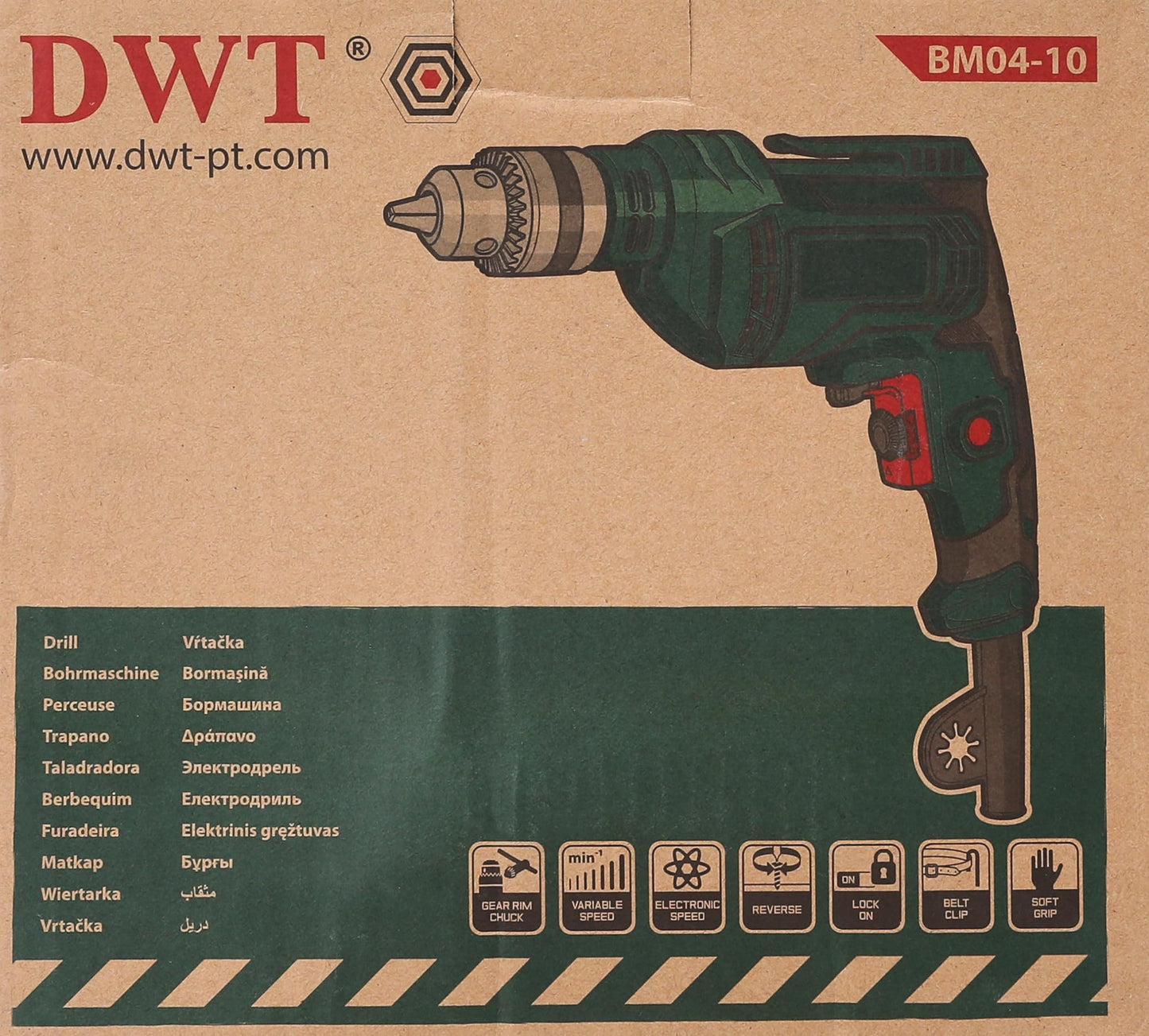 DWT Driller 10 mm 450 watt Model: DWT BM04-10