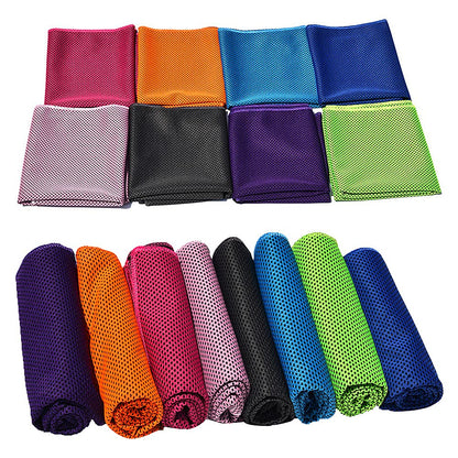DURAGS 2 Pack Cooling Towel Soft Breathable Travel Ice Towel for Gym Fitness Workout Yoga Sport Running Camping Hiking