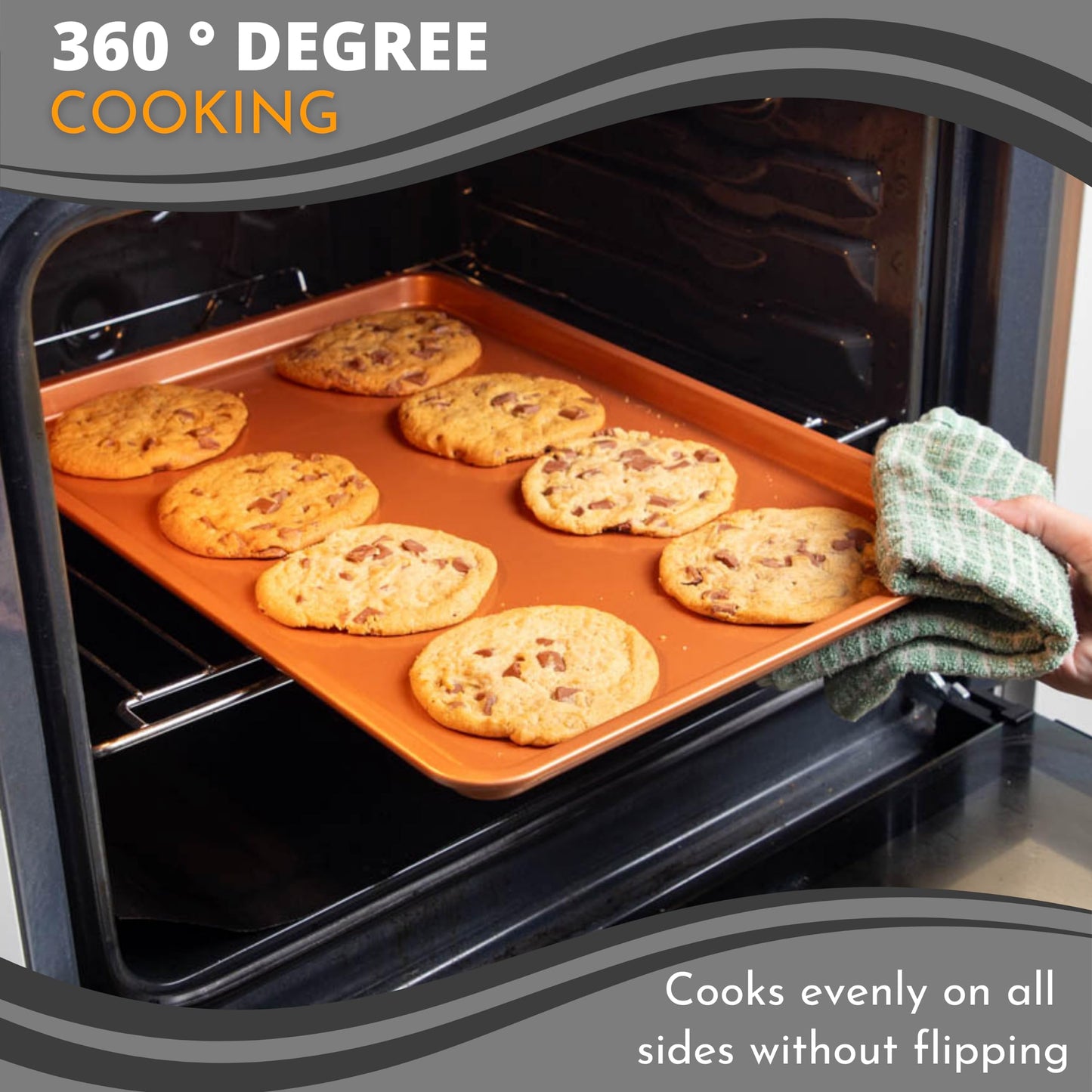 nuovva Copper Crisper Oven Tray