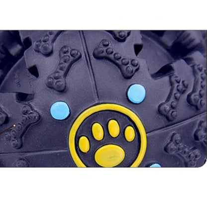 Pets Love Giggle Toy Colorful Dog Ball with Bell Pet Smarter Interactive IQ Toys-2156