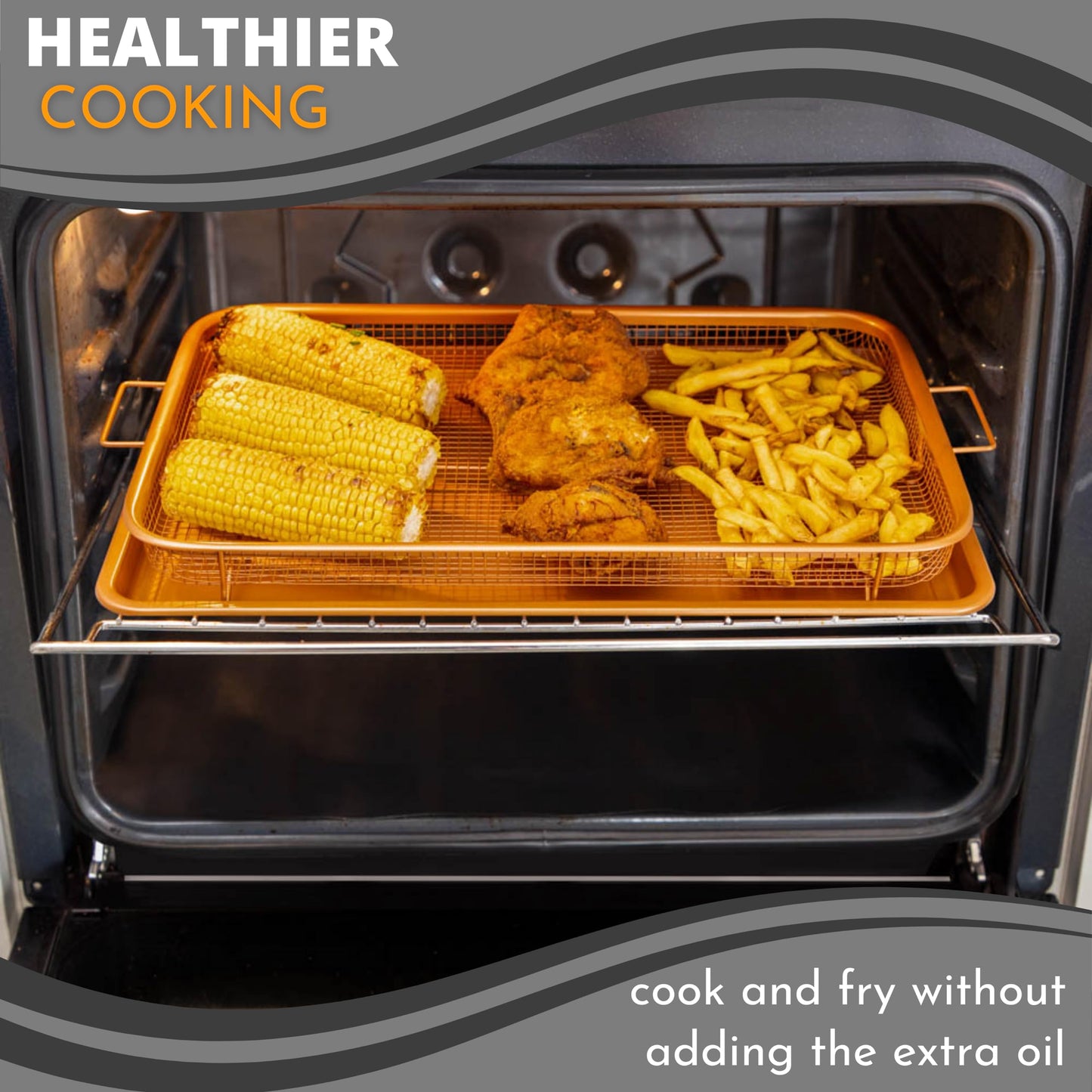 nuovva Copper Crisper Oven Tray