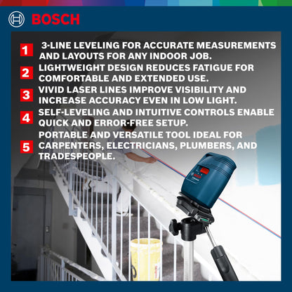 Bosch GLL3X Line Laser