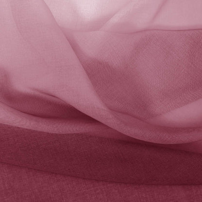 Modern Design Voile chiffon Curtains - Gradient colours- steel Grommets - 2 pieces - for living rooms and bedrooms