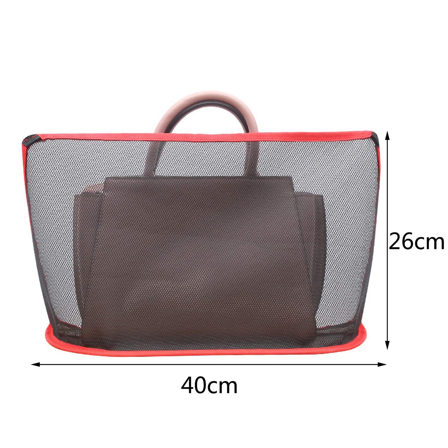 LotCow 2 Pcs Car Net Pocket Handbag Holder Organizer,Seat Back Organizer Bag,Hanging Car Seat Storage Bag,Durable Foldable Travel Storage,Replaceable Car Seat Back Bag,Barrier of Backseat Pet Kids