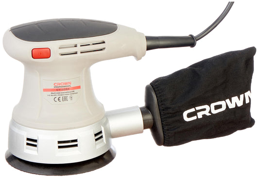 Crown ct13394 rotary sander, 125mm - 240 watt