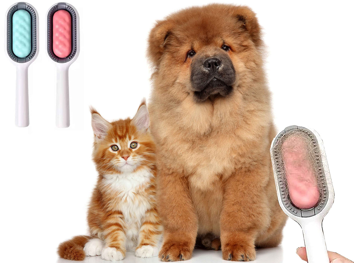 CEHNCEH Pet Knots Remover Pet Cleaning Hair Removal Comb Remove Loose Undercoat Hair Grooming Comb Reusable Pet Cleaning Hair Brushing Tool for Pet Hair Cleaning and Grooming Gently