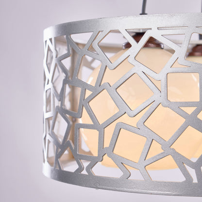 Nagafa Shop Modern silver mt chandelier chandelier 3 bulb wcs450