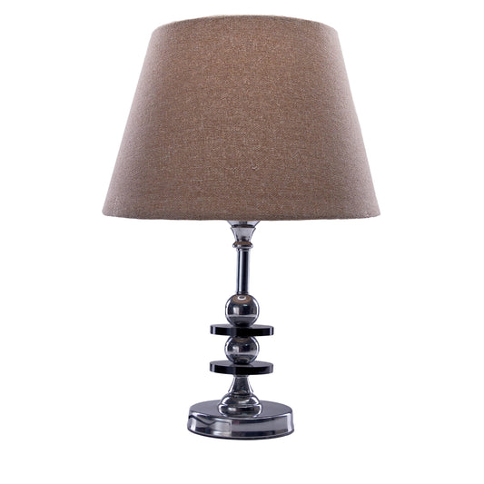 Nagafa Shop TB17 Merla Modern Design Home Table Lamp - Brown*Silver