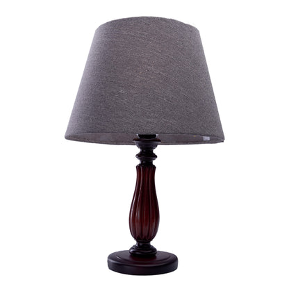 Nagafa Shop Mirabel High Quality Modern Design Table Lamp for Living Room, Bedroom, or Hall - Brown Grey