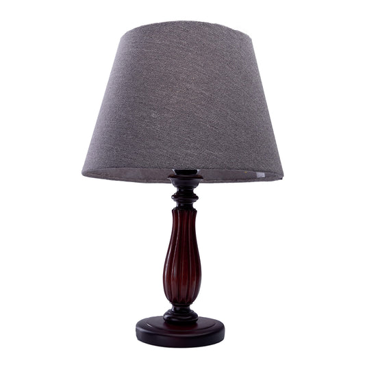 Nagafa Shop Mirabel High Quality Modern Design Table Lamp for Living Room, Bedroom, or Hall - Brown Grey