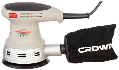 Crown ct13394 rotary sander, 125mm - 240 watt