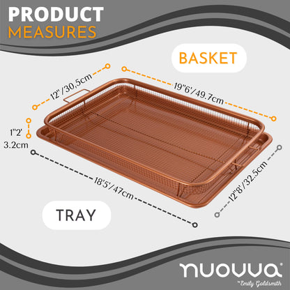 nuovva Copper Crisper Oven Tray