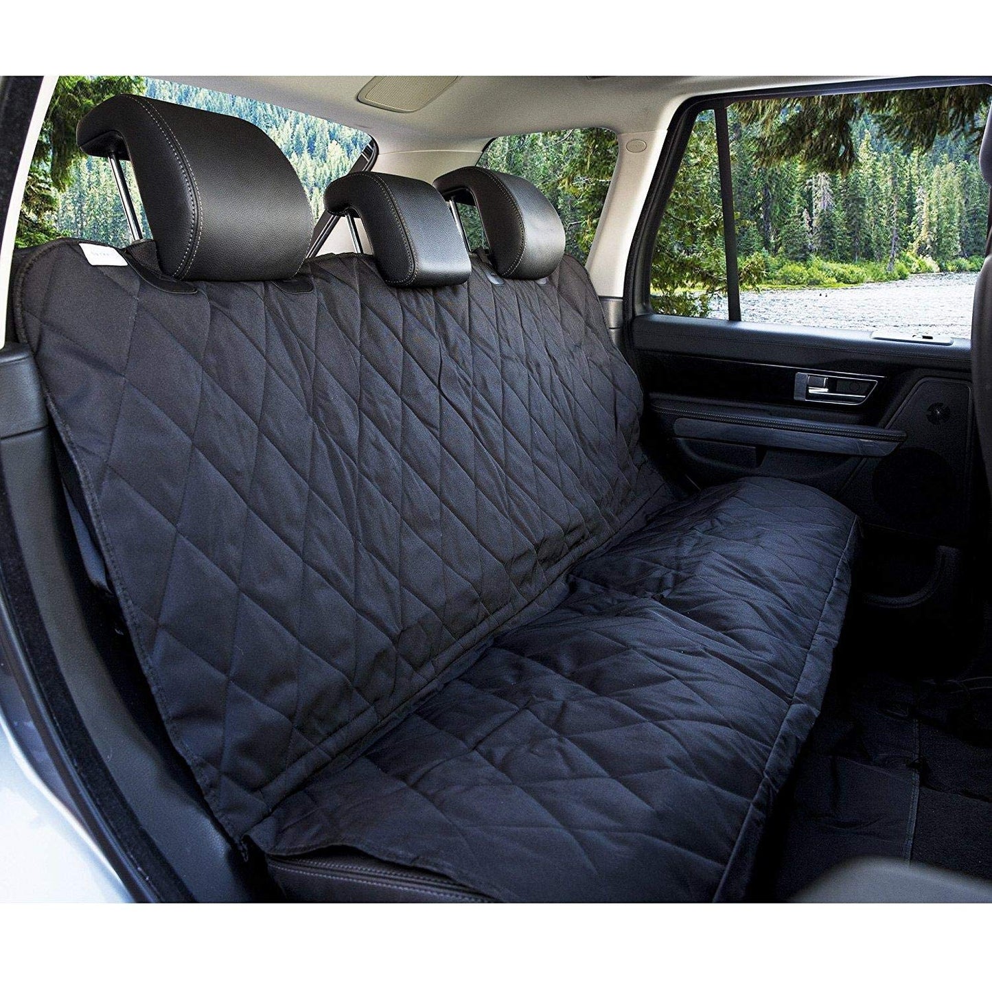 Luxury Pet Car Seat Cover With Seat Anchors for Cars, Trucks