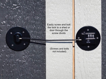 TOOLSGOLD Fridge Lock, Refrigerator Lock, mini fridge lock, File Cabinet Lock, Drawer Lock, Lock for Cabinet, Child Safety lock Refrigerator Door Lock combination, fridge door lock with combination