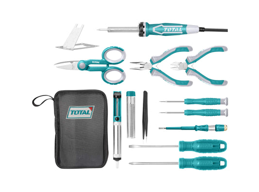 Total MR LIGHT TOTAL 13PCS Telecom Tools Set With Canvas Bag TKTTSK0132