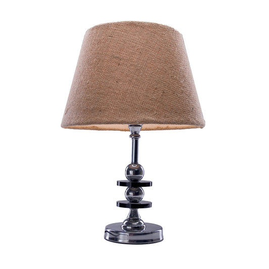 Nagafa Shop TB19 Minervia Modern Design Table Lamp for Home Use - Brown Beige