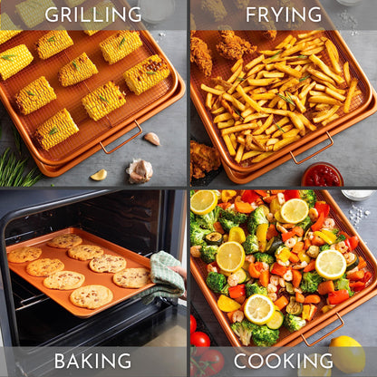 nuovva Copper Crisper Oven Tray