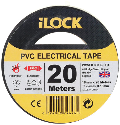 iLock Electrical Tape – 20 Meters – multi colors