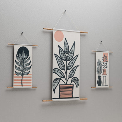 Fabric Posters Set, High-Quality Wall Art Prints, Lightweight Canvas Artwork for Living Room, Bedroom, Office Décor, Modern & Aesthetic Wall Decorations, Easy to Hang