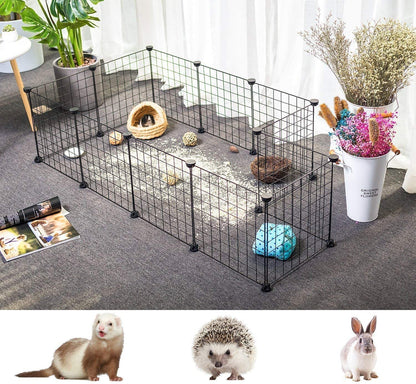 CYY 12 Panels Metal Playpen for Pet