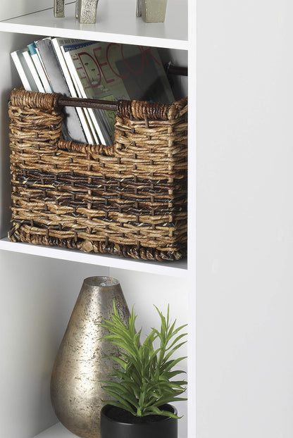 3 Cube Organizer, Versatile Storage Bookcase and Shelf Unit in White, Stackable and Modular Design for Closet, Office, or Living Room, Modern and Simple Organizer