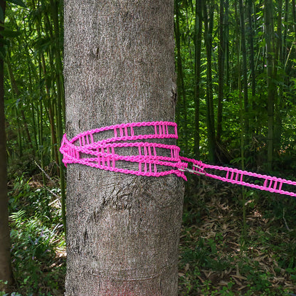 wecan 3Pack 5m/ 16.4ft Washing Line, Outdoor Windproof Clothesline, Portable Clothes Line for Clothes Drying, Airer Windproof Non-slip Rope Elastic Laundry Line, Use for Outdoor Camping Travel Hanger