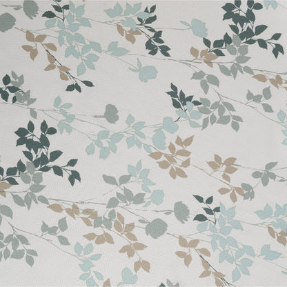 Linen Velvet Sabia Curtains-Modern Multi Colour Sheer Design-Steel Grommets -1 Piece 140W X 230L CM Beige*multicolour