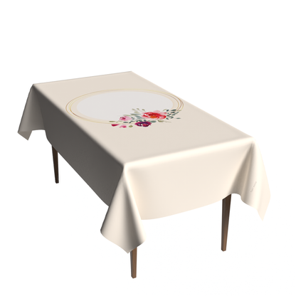 Waterproof Tablecloth, Durable Decorative Dining Cover